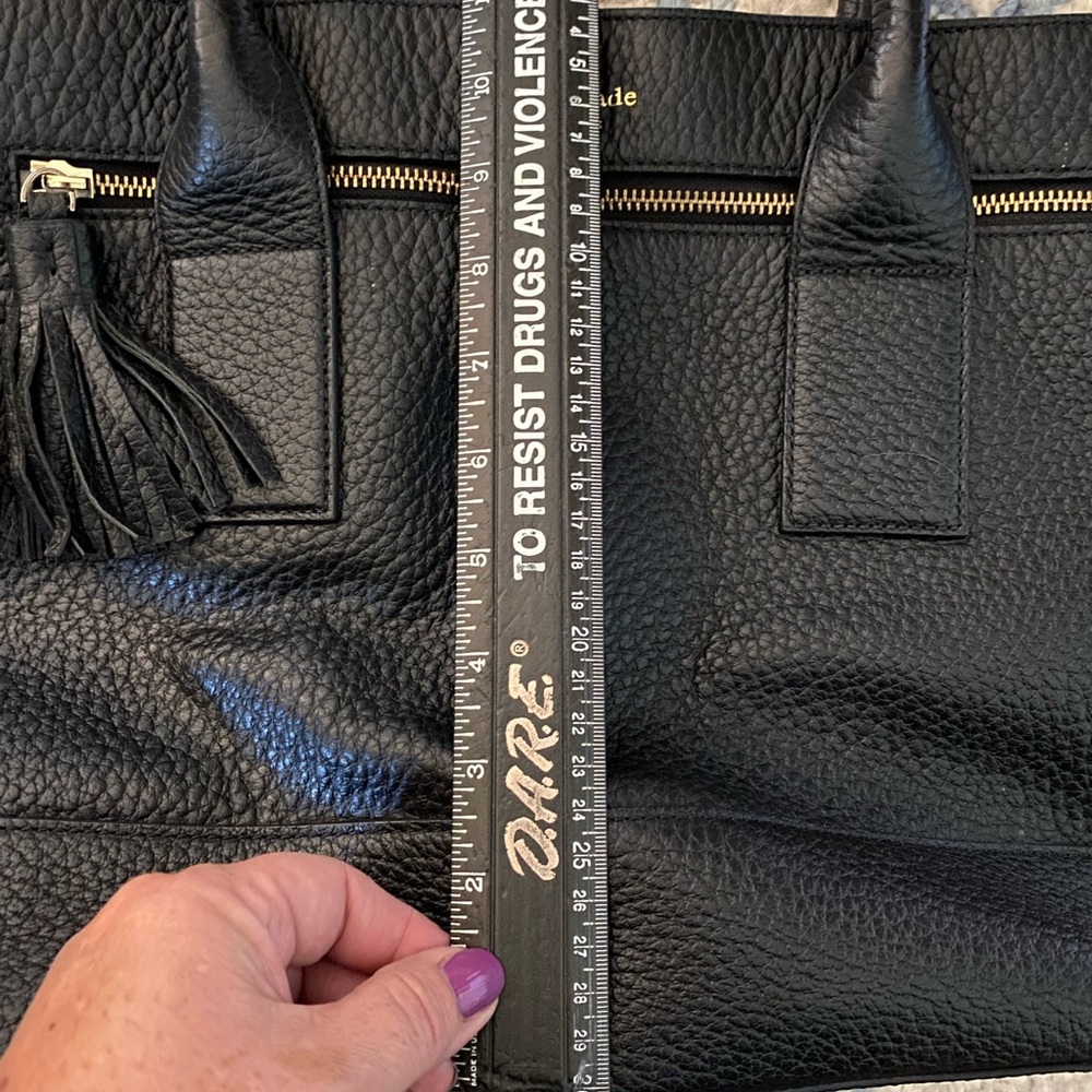 Kate Spade Large Tote—Black Pebbled Leather - Picture 4 of 8